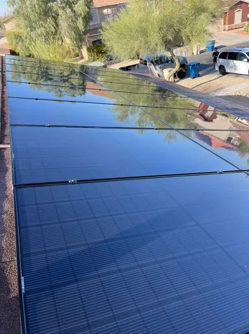 After Solar Panel Efficiency